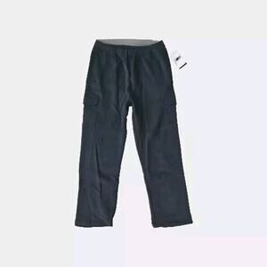 Oakley Y2K Sweatpants Men L Black Utility Cargo Pocket Drawstring Lounge Joggers